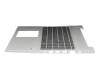 HP ProBook 455 G7 Tastatur inkl. Topcase DE (deutsch) schwarz/silber mit Backlight