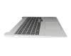 HQ23700239007 Original Lenovo Tastatur inkl. Topcase DE (deutsch) schwarz/silber mit Backlight