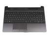 L18521-063 Original HP Tastatur inkl. Topcase DE (deutsch) schwarz/schwarz