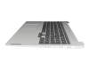 LCM20L36D0J686 Original Lenovo Tastatur inkl. Topcase DE (deutsch) schwarz/silber mit Backlight