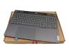 LCM22H66CHJ686 Original Lenovo Tastatur inkl. Topcase CH (schweiz) grau/grau mit Backlight