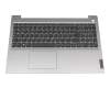 Lenovo IdeaPad 3-15ARE05 (81W4) Original Tastatur inkl. Topcase DE (deutsch) grau/silber Fingerprint
