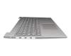 Lenovo IdeaPad 3-15ARE05 (81W4) Original Tastatur inkl. Topcase DE (deutsch) grau/silber Fingerprint