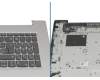 Lenovo IdeaPad 3-17IIL05 (81WF) Original Tastatur inkl. Topcase DE (deutsch) grau/silber