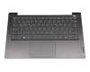 Lenovo IdeaPad 5-14ITL05 (82FE) Original Tastatur inkl. Topcase DE (deutsch) grau/grau mit Fingerprint