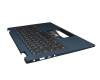 Lenovo IdeaPad Flex 5-14ALC05 (82HU) Original Tastatur inkl. Topcase DE (deutsch) dunkelgrau/blau mit Backlight blau