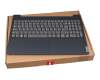 Lenovo IdeaPad S340-15API (81NC) Original Tastatur inkl. Topcase DE (deutsch) grau/blau