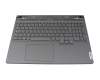 Lenovo Legion Slim 5-16APH8 (82Y9) Original Tastatur inkl. Topcase DE (deutsch) grau/grau mit Backlight