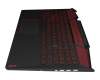 Lenovo Legion Y720-15IKB (80VR) Original Tastatur inkl. Topcase DE (deutsch) schwarz/schwarz mit Backlight