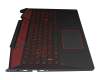 Lenovo Legion Y720-15IKB (80VR) Original Tastatur inkl. Topcase DE (deutsch) schwarz/schwarz mit Backlight