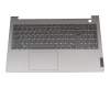 Lenovo ThinkBook 15 G2 ITL (20VE) Original Tastatur inkl. Topcase UK (englisch) dunkelgrau/grau mit Backlight