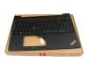 Lenovo ThinkPad E16 Gen 1 (21JQ) Original Tastatur inkl. Topcase SP (spanisch) schwarz/schwarz mit Backlight und Mouse-Stick