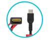Lenovo ThinkPad L16 Gen 3 (21XC) Original USB-C GaN-Netzteil 65,0 Watt abgerundete Bauform