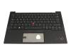 Lenovo ThinkPad X1 Carbon Gen 11 (21HM/21HN) Original Tastatur inkl. Topcase DE (deutsch) schwarz/schwarz mit Backlight und Mouse-Stick