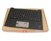 Lenovo ThinkPad X1 Carbon Gen 11 (21HM/21HN) Original Tastatur inkl. Topcase DE (deutsch) schwarz/schwarz mit Backlight und Mouse-Stick