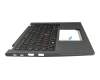 Lenovo ThinkPad Yoga X13 Gen 2 (20W8/20W9) Original Tastatur inkl. Topcase DE (deutsch) schwarz/grau mit Backlight und Mouse-Stick (no WWAN)