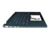 Lenovo Yoga 7 14ARP8 (82YM) Original Tastatur inkl. Topcase DE (deutsch) dunkelgrün/dunkelgrün mit Backlight