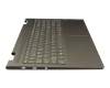 Lenovo Yoga 7-15ITL5 (82BJ) Original Tastatur inkl. Topcase DE (deutsch) dunkelgrün/dunkelgrün mit Backlight (Moos Grün)