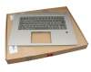 Lenovo Yoga 730-15IWL (81JS) Tastatur inkl. Topcase DE (deutsch) schwarz/silber mit Backlight