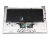 Lenovo Yoga C940-14IIL (81Q9) Original Tastatur inkl. Topcase DE (deutsch) silber/silber mit Backlight