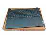 Lenovo Yoga Pro 9 16IMH9 Gen 9 (83DN) Original Tastatur inkl. Topcase ND (nordic) blau/blau mit Backlight