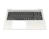 M07492-041 Original HP Tastatur inkl. Topcase DE (deutsch) schwarz/silber mit Backlight und Mouse-Stick