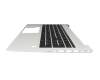 M21742-041 HP Tastatur inkl. Topcase DE (deutsch) schwarz/silber mit Backlight
