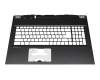 MSI Creator 15 A10SF/A10SFS/A10SFT (MS-16V2) Original Gehäuse Oberseite schwarz