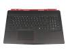 MSI GE63 RGB 8SF/8SG/8SE (MS-16P7) Original Tastatur inkl. Topcase DE (deutsch) schwarz/schwarz mit Backlight