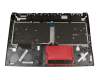 MSI GE75 8SE/8SF/8SG (MS-17E2) Original Tastatur inkl. Topcase DE (deutsch) schwarz/schwarz mit Backlight