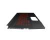MSI GF76 11UCX/11UC/11UCK (MS-17L2) Original Tastatur inkl. Topcase DE (deutsch) schwarz/schwarz mit Backlight