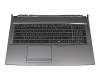 MSI GP75 Leopard 9SDK/9SFSK (MS-17E7) Original Tastatur inkl. Topcase FR (französisch) schwarz/anthrazit