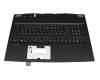 MSI GP76 Leopard 10UE/10UG/10UH (MS-17K2) Original Tastatur inkl. Topcase DE (deutsch) schwarz/schwarz