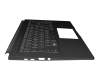 MSI Summit 15 A11SCS/A11SCST (MS-16S6) Original Tastatur inkl. Topcase DE (deutsch) schwarz/schwarz mit Backlight