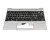 Medion Akoya E14301/E14302 (NS14AP) Original Tastatur inkl. Topcase NL (niederländisch) schwarz/grau