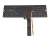 Medion Erazer Beast X20 (GM7MN8P) Original Tastatur DE (deutsch) schwarz mit Backlight