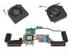 Medion Erazer Beast X40 (GM7IX9N) Original CPU/GPU-Lüfter inkl. Kühler