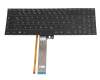 Mifcom Slim i7-10875H RTX 2080 MQ (GM7MQ8P) Original Tastatur DE (deutsch) schwarz mit Backlight