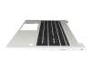 N35933-041 Original HP Tastatur inkl. Topcase DE (deutsch) schwarz/silber