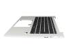 N93653-041 Original HP Tastatur inkl. Topcase DE (deutsch) schwarz/silber mit Backlight