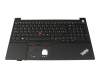 NBLC9 Original Lenovo Tastatur inkl. Topcase CH (schweiz) schwarz/schwarz mit Backlight und Mouse-Stick