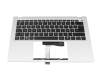 NKI131328L Original Acer Tastatur inkl. Topcase DE (deutsch) schwarz/silber
