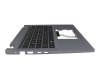 NKI13132AJ Original Acer Tastatur inkl. Topcase DE (deutsch) schwarz/silber mit Backlight
