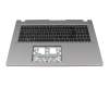 NKI17170JV Original Acer Tastatur inkl. Topcase DE (deutsch) schwarz/grau