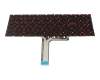 NSK-FB1BN 0G Original Darfon Tastatur DE (deutsch) schwarz mit Backlight