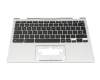 NSK-RKBBW Original Acer Tastatur inkl. Topcase DE (deutsch) schwarz/silber