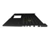 NSK-W47BU 0G Original Darfon Tastatur inkl. Topcase DE (deutsch) schwarz/schwarz mit Backlight