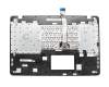 NSK-WA00G Original Asus Tastatur inkl. Topcase DE (deutsch) schwarz/silber