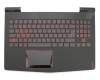 PC5YB-GE Original Lenovo Tastatur inkl. Topcase DE (deutsch) schwarz/schwarz mit Backlight