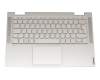 PD4SB-GR Original Lenovo Tastatur inkl. Topcase DE (deutsch) silber/silber mit Backlight